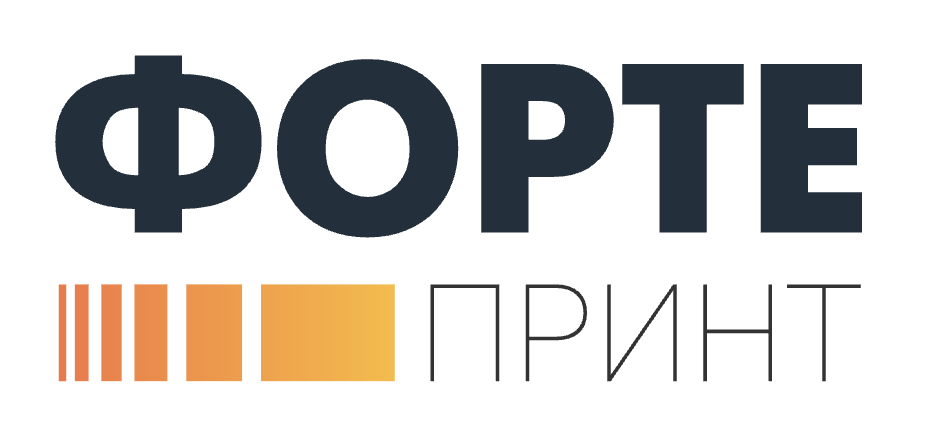 Логотип типографии ФортеПринт