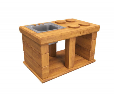 Игровой элемент ARTWOOD «Печь и мойка»