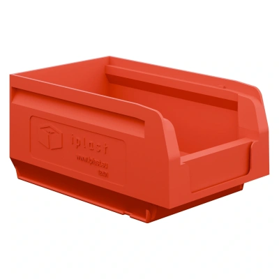 Складской лоток Logic Store 165x100x75 мм красный