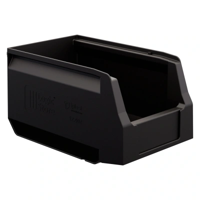Складской лоток Logic Store 250х150х130 мм чёрный ЭКО N1 (12.402.1)