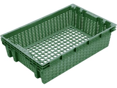 Ящик 600х400х152 перфорированный, код: 32769