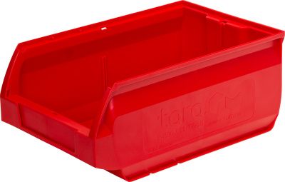Ящик сплошной 350×230×150 мм, объем 12.08 л., арт.: 5003, красный, код: 10038