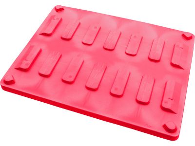 Крышка для BoxPallet 1237х836х63 мм красная, арт. крышка 800 Crm, код: 20917