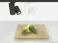 Трековый светильник STAR FOOD OMEGA AVOCADO 5000К 40W 24° для зеленых овощей и фруктов
