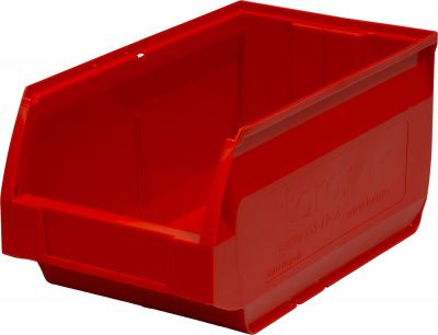 Ящик сплошной 400×230×200 мм, объем 18.4 л., арт.: 5004, красный, код: 10040