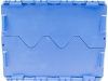 Ящик сплошной 400×300×305 мм, объем 38.4 л., арт.: SPKM 4332-1, синий, код: 21820