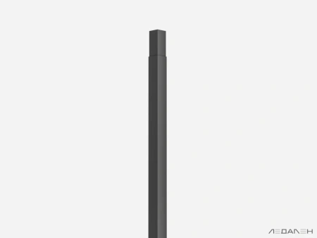 Купить опора освещения квадратная square s100 6000mm с доставкой