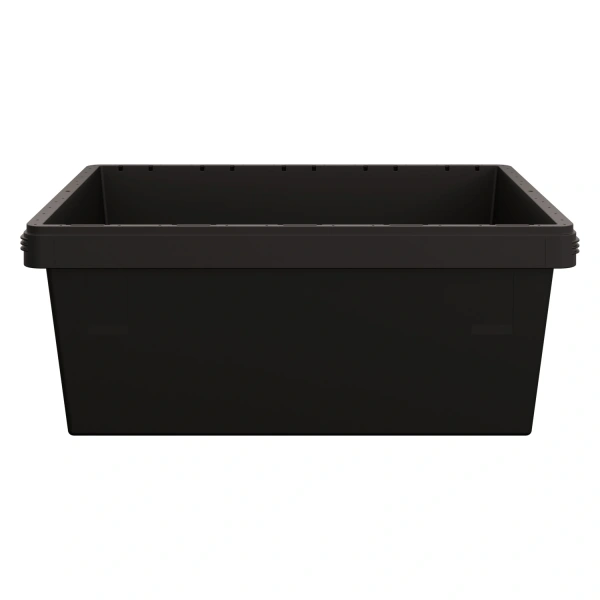 Вкладываемый контейнер INSTORE KV-8632 800x600x320 мм чёрный со сплошным дном