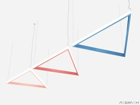 Купить треугольный светильник triangolo side 4000k 84w с доставкой