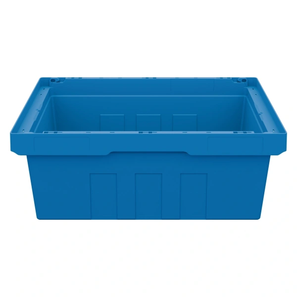 Вкладываемый контейнер INSTORE KV-6422 600x400x220 мм голубой со сплошным дном