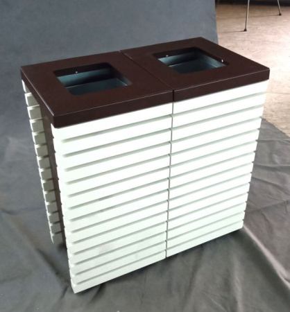 Урна "Горизонт-2", с емкостью 2х60 л