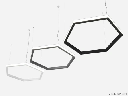 Купить шестиугольный светильник hexagon side 5000k 216w с доставкой