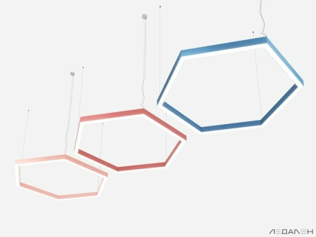Купить шестиугольный светильник hexagon 5000k 180w с доставкой