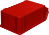 Ящик сплошной 400×230×150 мм, объем 13.8 л., арт.: 7963, красный, код: 00567