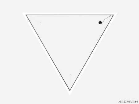 Купить треугольный светильник triangolo 4000k 84w с доставкой