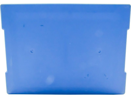 Ящик сплошной 400×300×305 мм, объем 38.4 л., арт.: SPKM 4332-1, синий, код: 21820