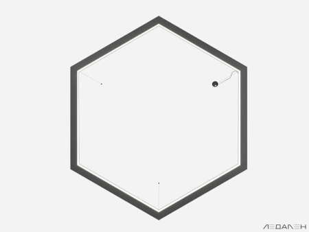 Купить шестиугольный светильник hexagon dentro 6000k 108w с доставкой