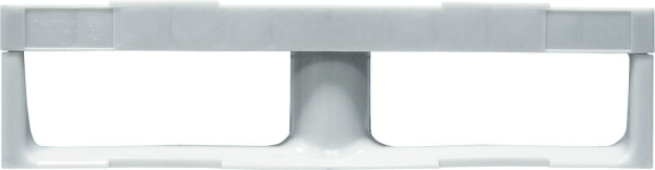 Паллет 800х600х150 сплошной, на 3-х полозьях, арт. TR 680 синий, код: 07879