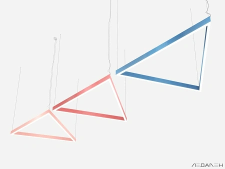 Купить треугольный светильник triangolo 4000k 84w с доставкой