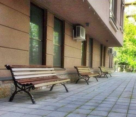 Скамейка чугунная «Новая Европа» 3,0 м (3 опоры)
