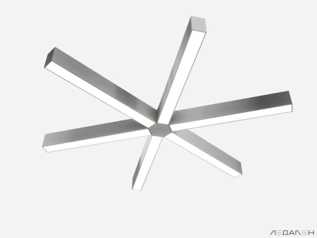 Купить модульный светильник linear m7050 luch 6 3000k 26w 1000mm с доставкой