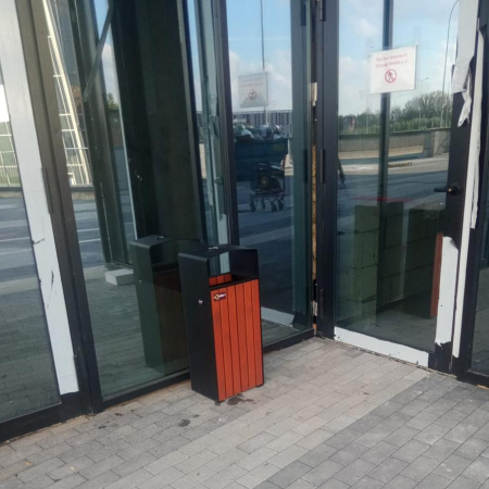 Урна стальная «Новая Москва» Объём: 25 литров