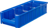 Ящик сплошной 400×155×90 мм, объем 5.58 л., арт.: SK 41509, синий, код: 12373