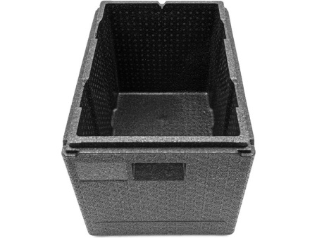 Термоконтейнер 600х400х400 60л. с крышкой, плотность 55 цв., арт. STP 60 PRO, код: 28564
