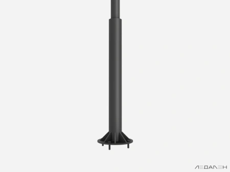Купить опора освещения круглая round d108/76 6000mm с доставкой