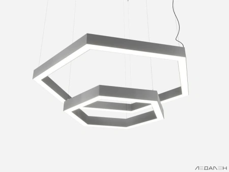 Купить шестиугольный светильник hexagon duo 4000k 144w с доставкой