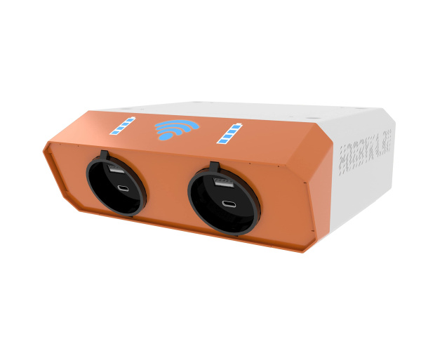 Зарядное устройство и точка доступа Wi-Fi «Валли» 2xUSB и 2xTYPE-C
