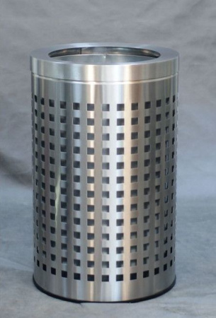 Урна Баррель Перфо, 500х800 мм, шлифованная, 150 л