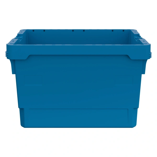 Вкладываемый контейнер INSTORE KV-6437 600x400x370 мм голубой со сплошным дном