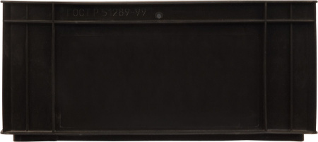 Ящик сплошной 410×300×180 мм, объем 22.14 л., арт.: 302-Б3, чёрный, код: 00412