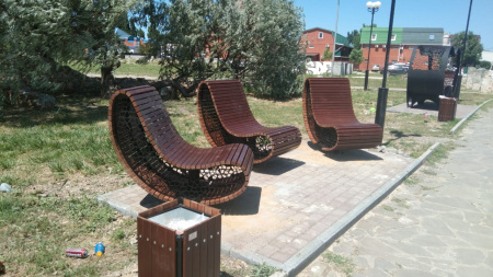 Кресло стальное «Филигран Уно»