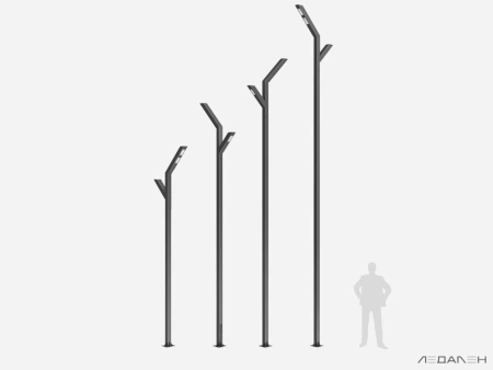 Купить уличный светильник albero duo 6000k 150w с доставкой