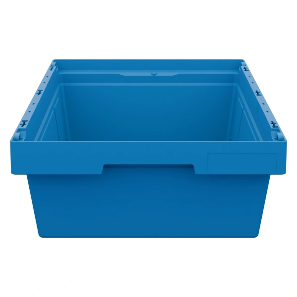 Вкладываемый контейнер INSTORE KV-6417 600x400x172 мм голубой со сплошным дном