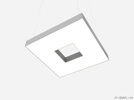 Купить квадратный светильник quadro holo 3000k 101w с доставкой