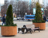 Скамейка чугунная «Парковая тишь» 3,0 м (3 опоры)