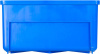 Ящик сплошной 500×185×100 мм, объем 9.25 л., арт.: 6004, синий, код: 10461