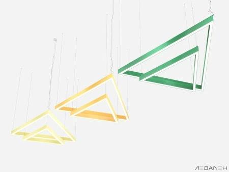 Купить треугольный светильник triangolo duо 5000k 93w с доставкой