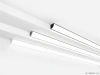 Купить угловой светильник linear u3030 6000k 16w 1250mm с доставкой