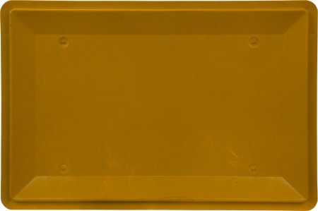 Ящик сплошной 600×400×200 мм, объем 40 л., арт.: 207, зелёный, код: 01600, Е2 (евроформат)