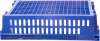 Ящик перфорированный 600×400×152, арт.: 403-2, объём 27, синий, код: 17741