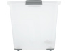 Ящик 565х385х360 для хранения, с крышкой, на клипсах, код: 38108
