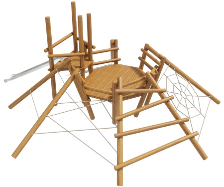 Игровой комплекс HARDWOOD «Паучок»