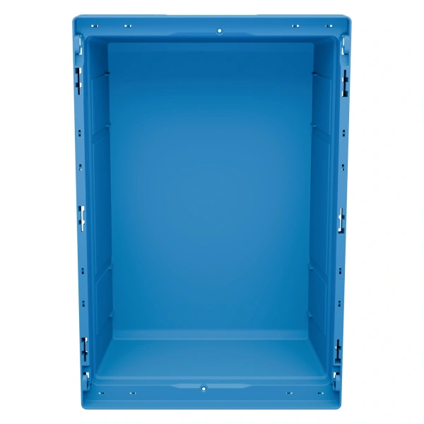 Вкладываемый контейнер INSTORE KV-6417 600x400x172 мм голубой со сплошным дном