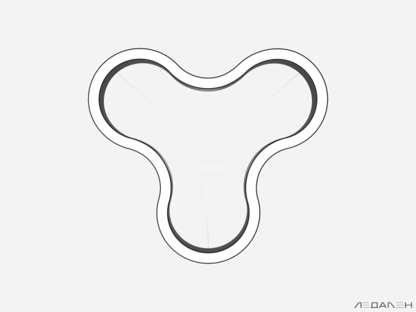 Заказать светильник clover hole 6000k 153w артикул  с доставкой