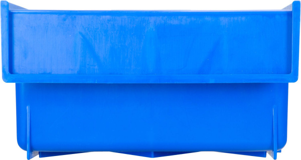 Ящик сплошной 400×185×100 мм, объем 7.4 л., арт.: 6003, синий, код: 10460