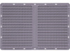 Ящик сплошной 600×400×280 мм, объем 67.2 л., арт.: SPK 6028, серый, код: 24287
